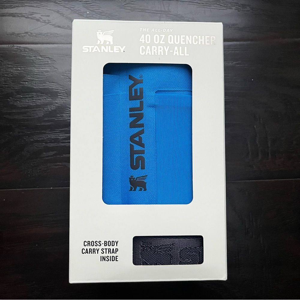 Stanley 40oz Quencher Carry-All with Strap Blue